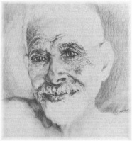 Ramana Maharshi Sketch