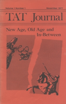 Cover of TAT Journal, Volume 1, Number 1, November 1977