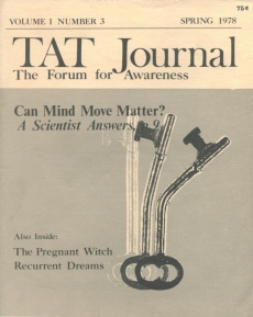 Cover of TAT Journal, Volume 1, Number 3, November 1978