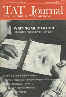 Cover of TAT Journal, Volume 1, Number 5, Autumn 1978