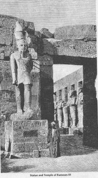 Statue and Temple of Rameses III
